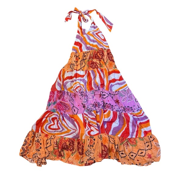 SUNDRESS REVOLVE CAMILA LONG DRESS MIX COMPORTA / SAINT TROPEZ Size Small - Picture 4 of 7